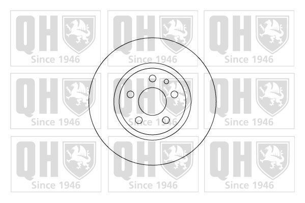 QUINTON HAZELL Bremžu diski BDC4801